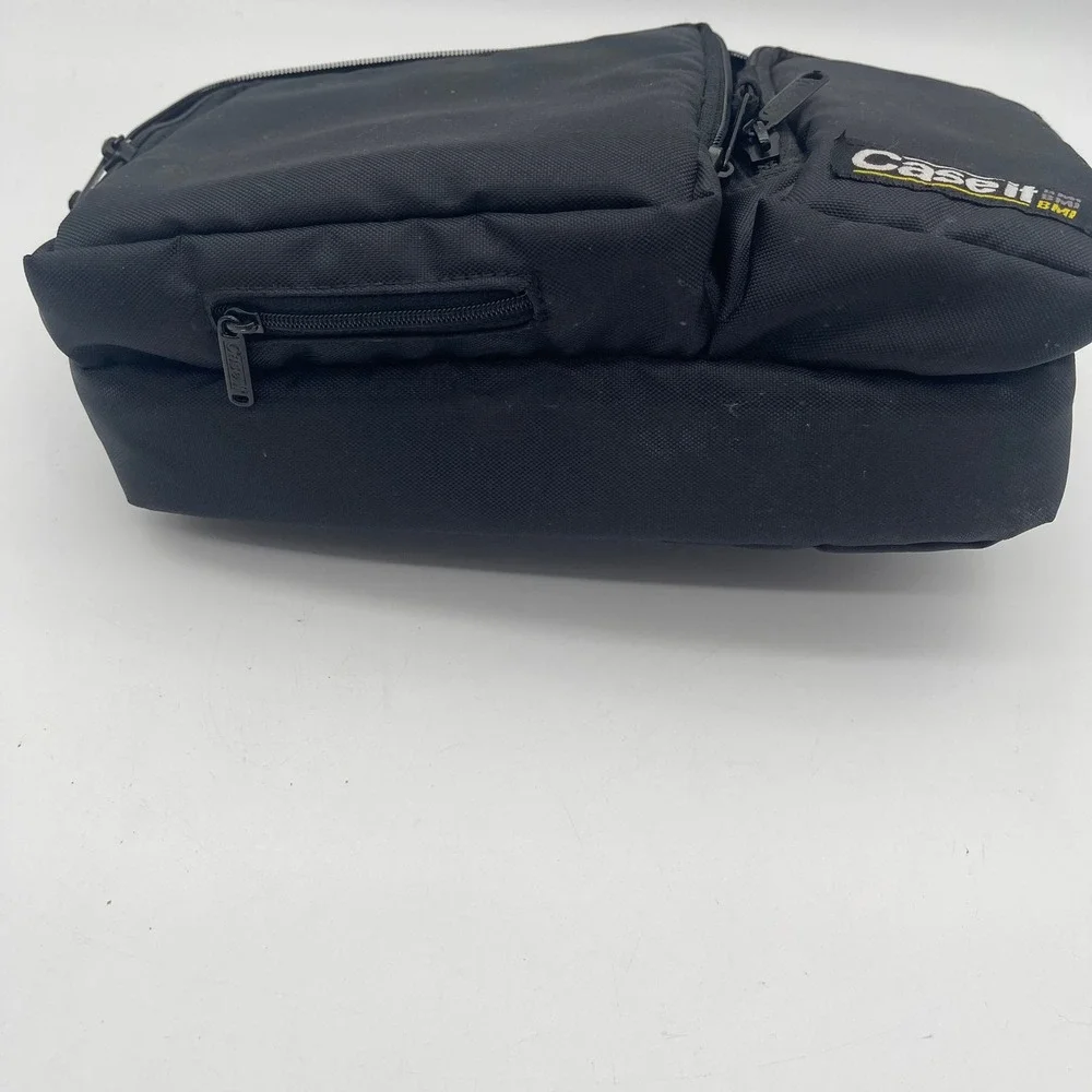 Case It BMI Black Padded Utility Bag Multi Pocket Zippered‎ Organizer Case